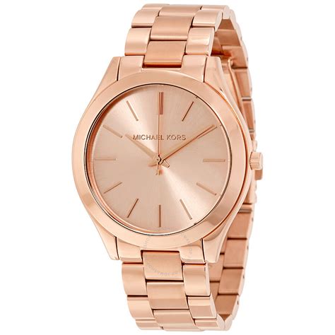 michael kors garner rose gold watch|rose gold mk watch men.